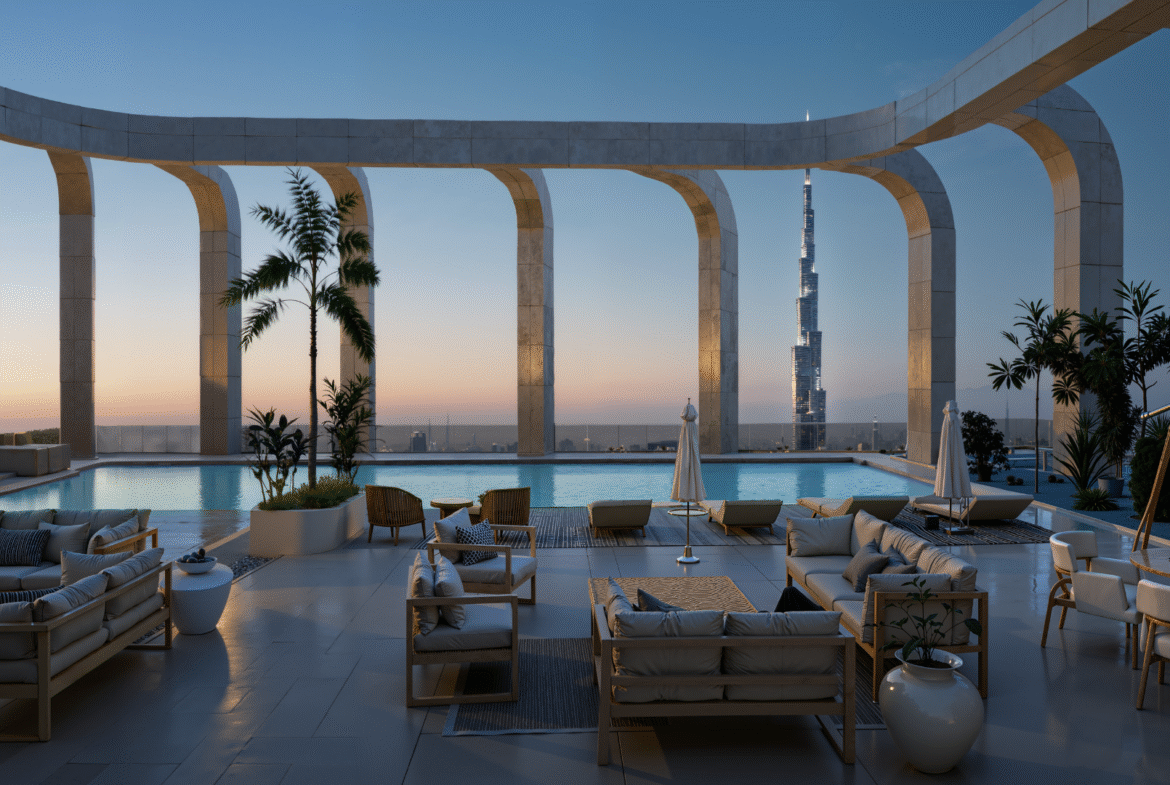 DWTN-by-Deyaar-piscine-sur-le-toit